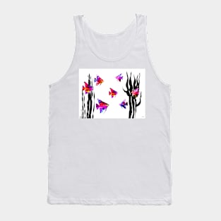 Red Fishes Tank Top